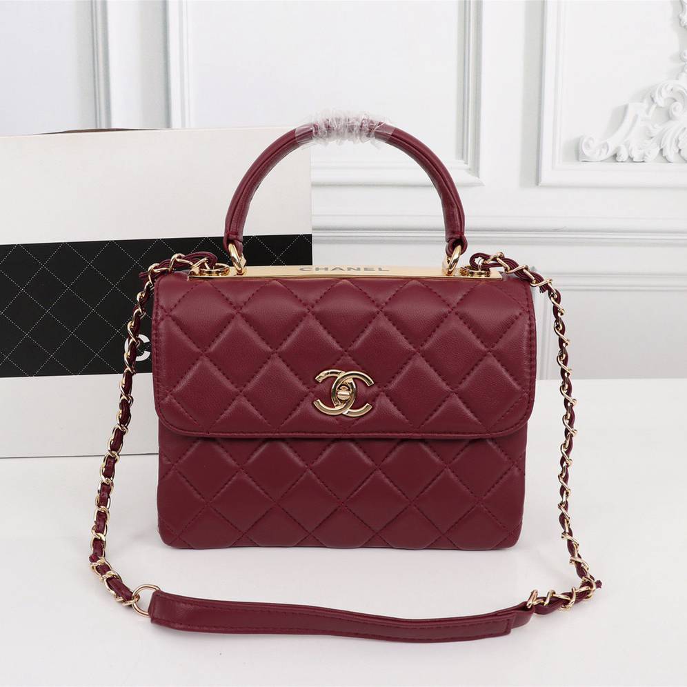 Chanel Flap Bag Trendy CC With Top Handle Shoulder Bag (Replica)