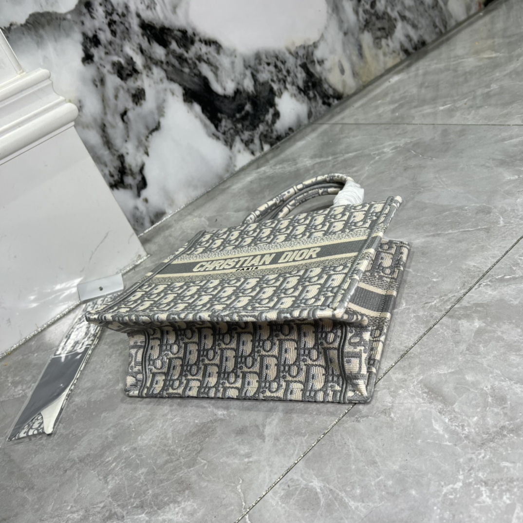 10A + top quality Small Dior Book Tote 0175 XB012 26cm