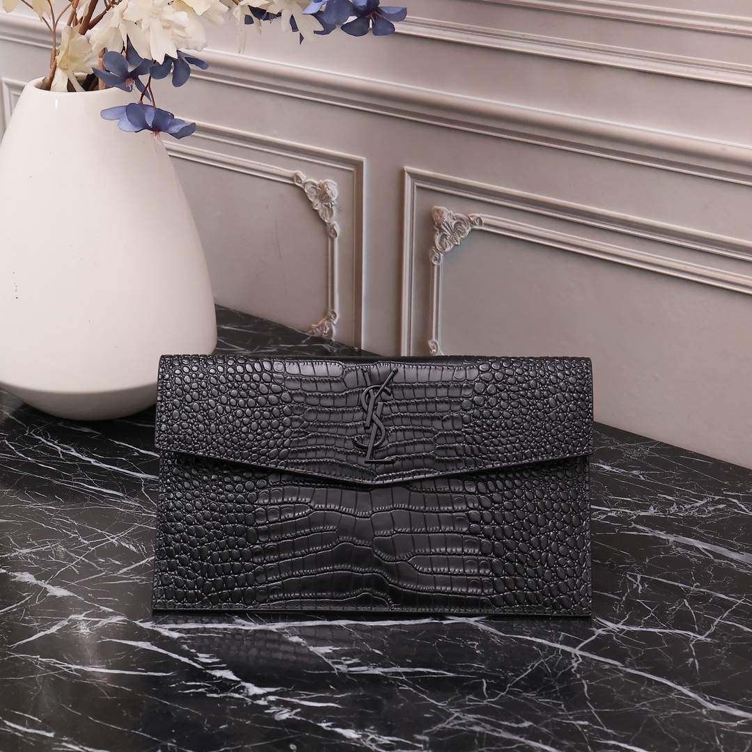 YSL Uptown Clutch 8025 LM031 27cm