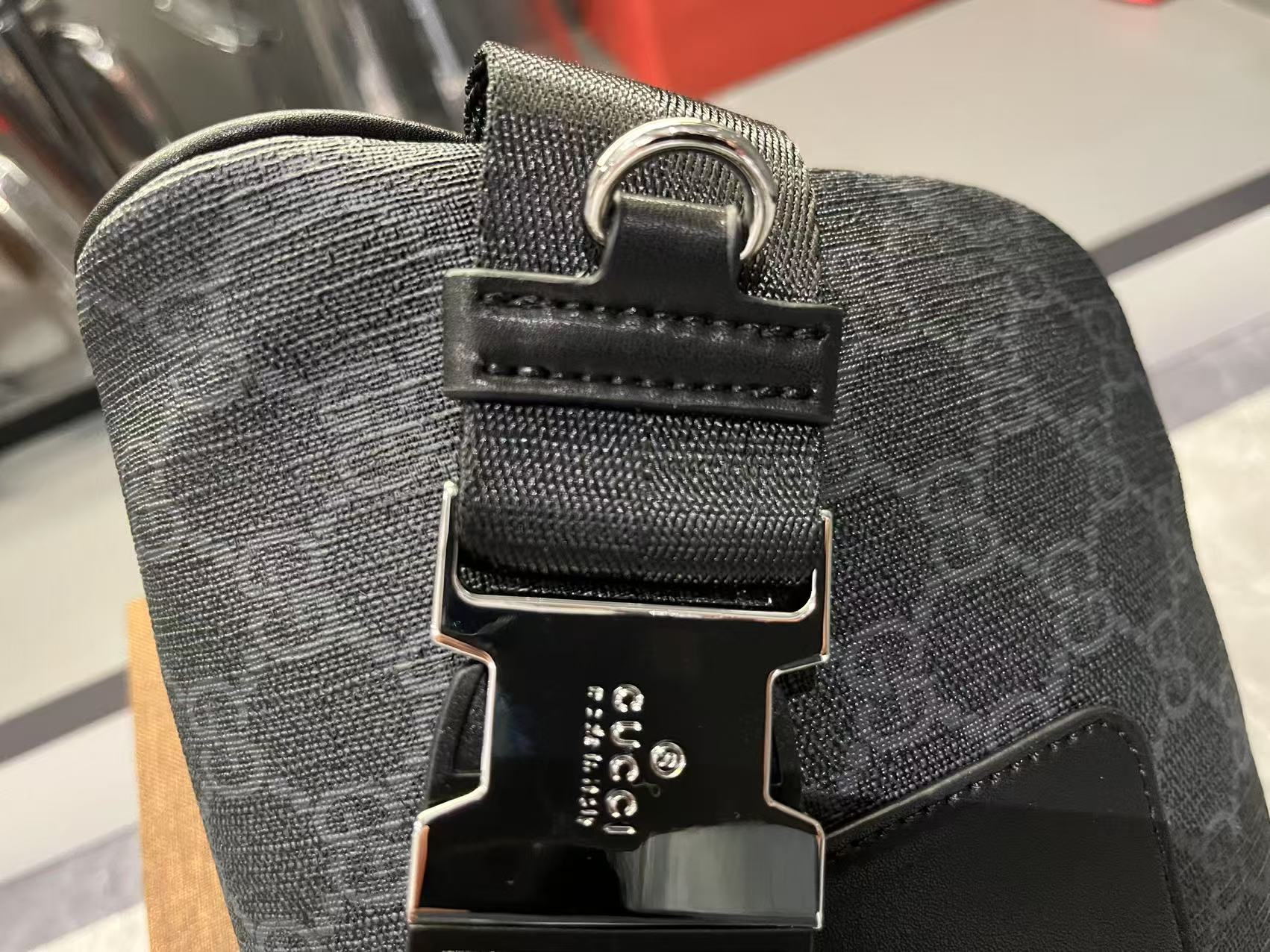 Gucci Emblem Fanny Pack 821162