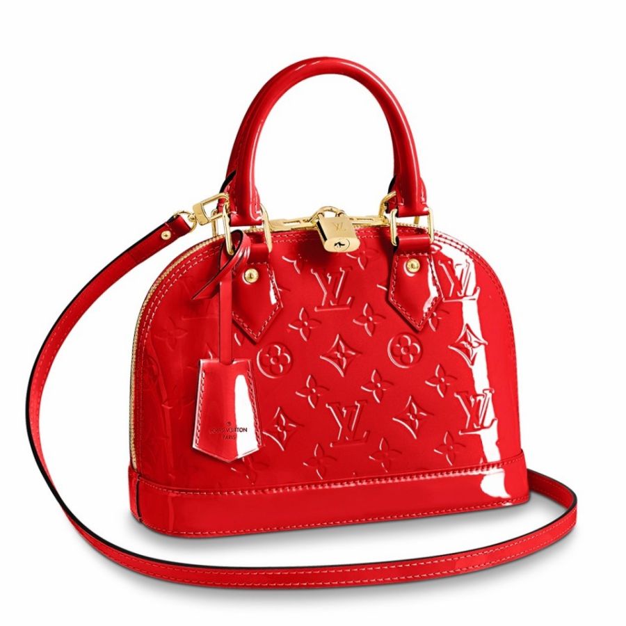 Louis Vuitton LV Alma BB PM Shoulder Bag Monogram Damier Ebene M53152 (Replica)