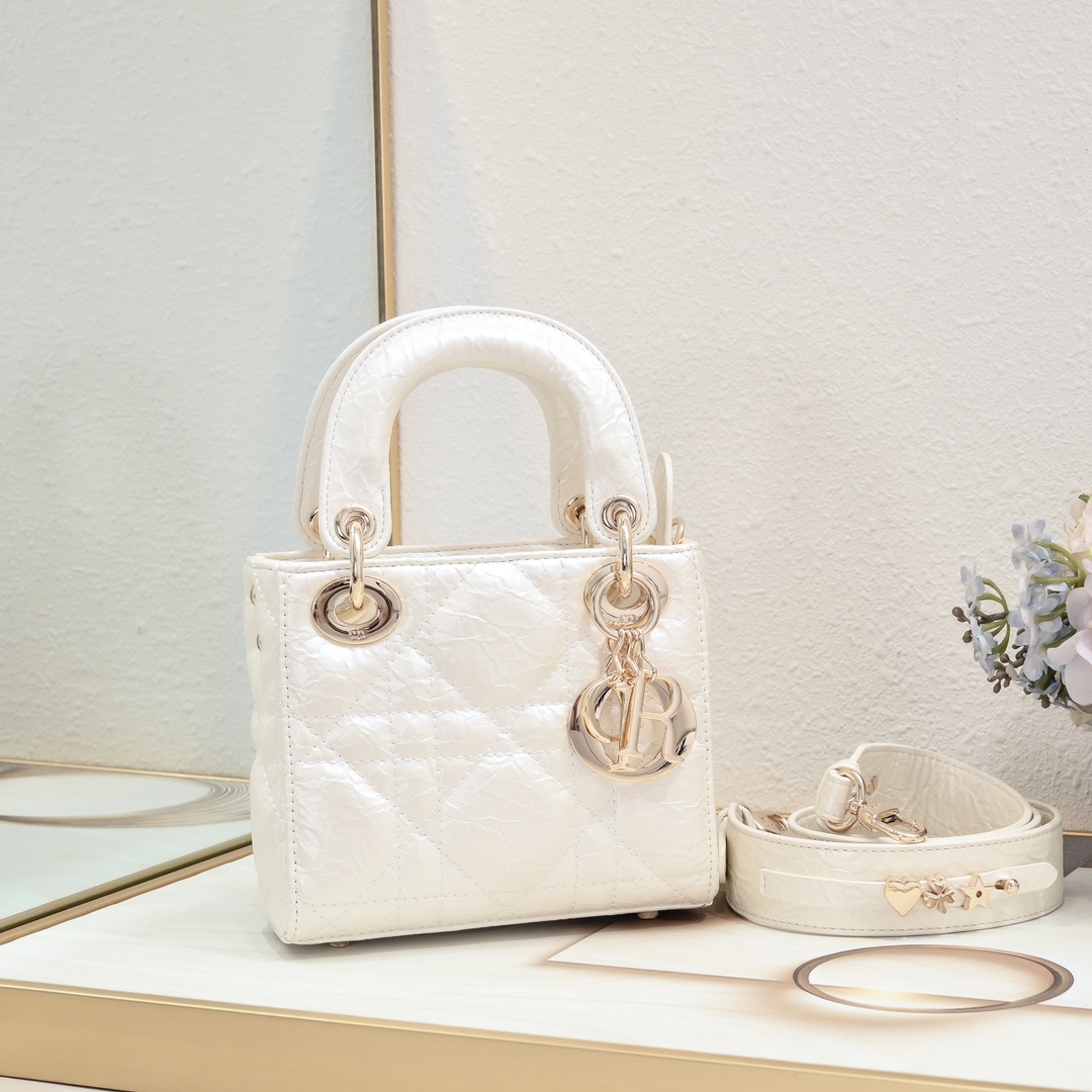 Dior Lady D-sire My Abcdior Shoulder Bag Handbag