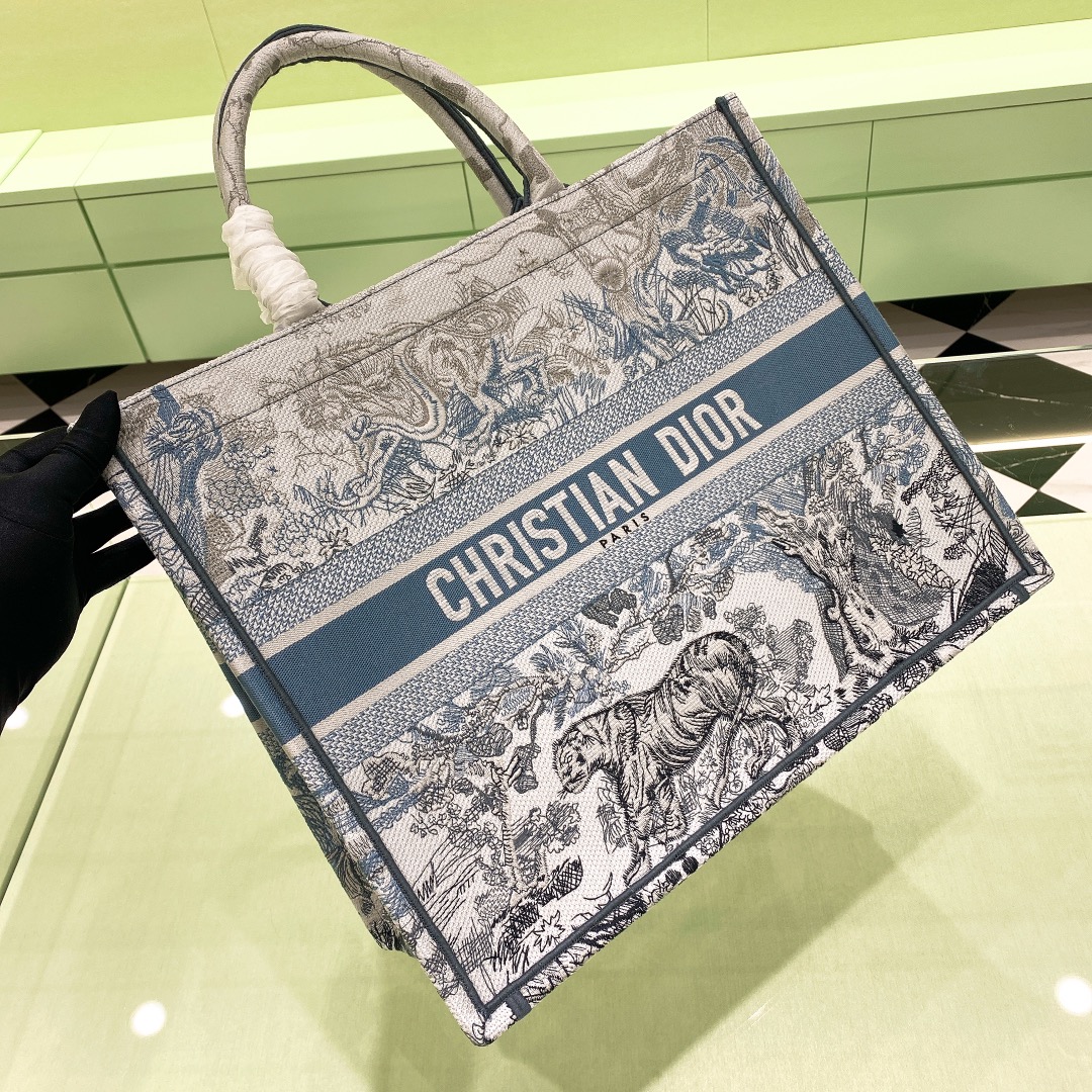10A + top quality Large Dior Book Tote 1286 DLAM042 42cm
