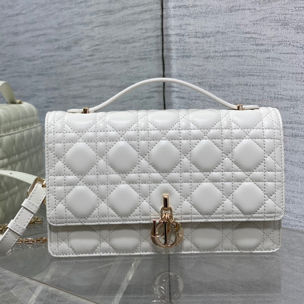 DIOR  Miss Dior Sheepskin Handbag(Replica)