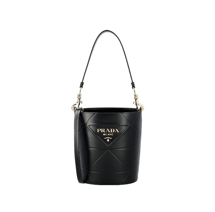 Prada Checkered Bucket Bag Shoulder Bag（Replica）