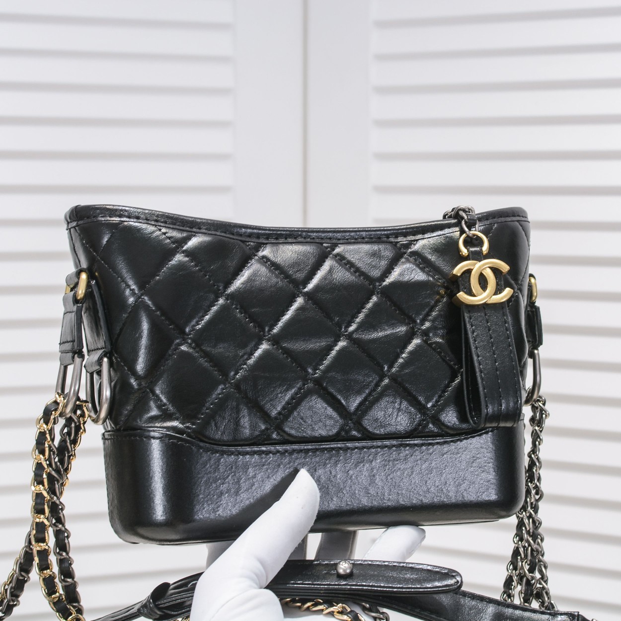 Chanel CC Gabrielle Tramp Bag Shoulder Bag Handbag
