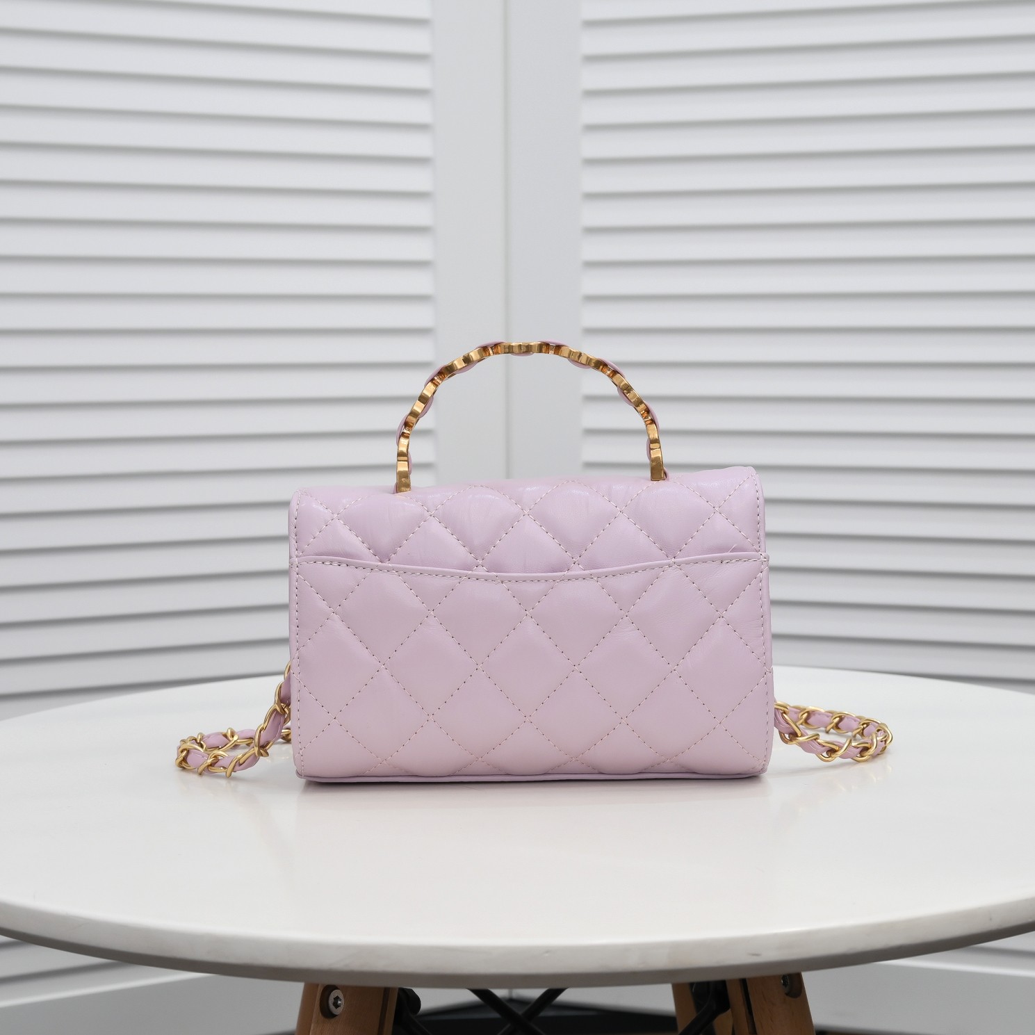 Chanel Handle Double C  Shoulder Bag Handbag