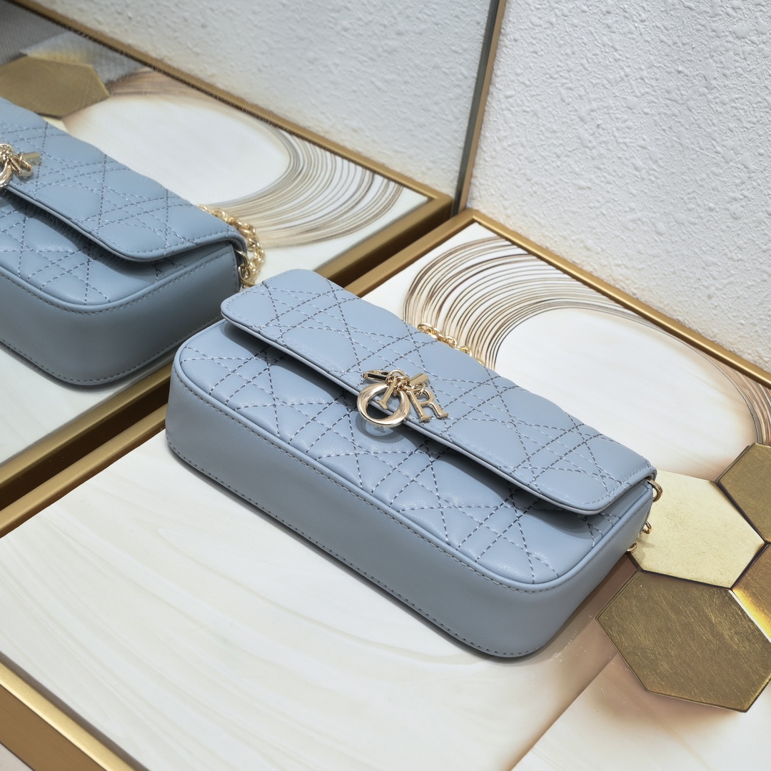 Dior Lady Dior Phone Pouch 2027 XB071 18.5cm