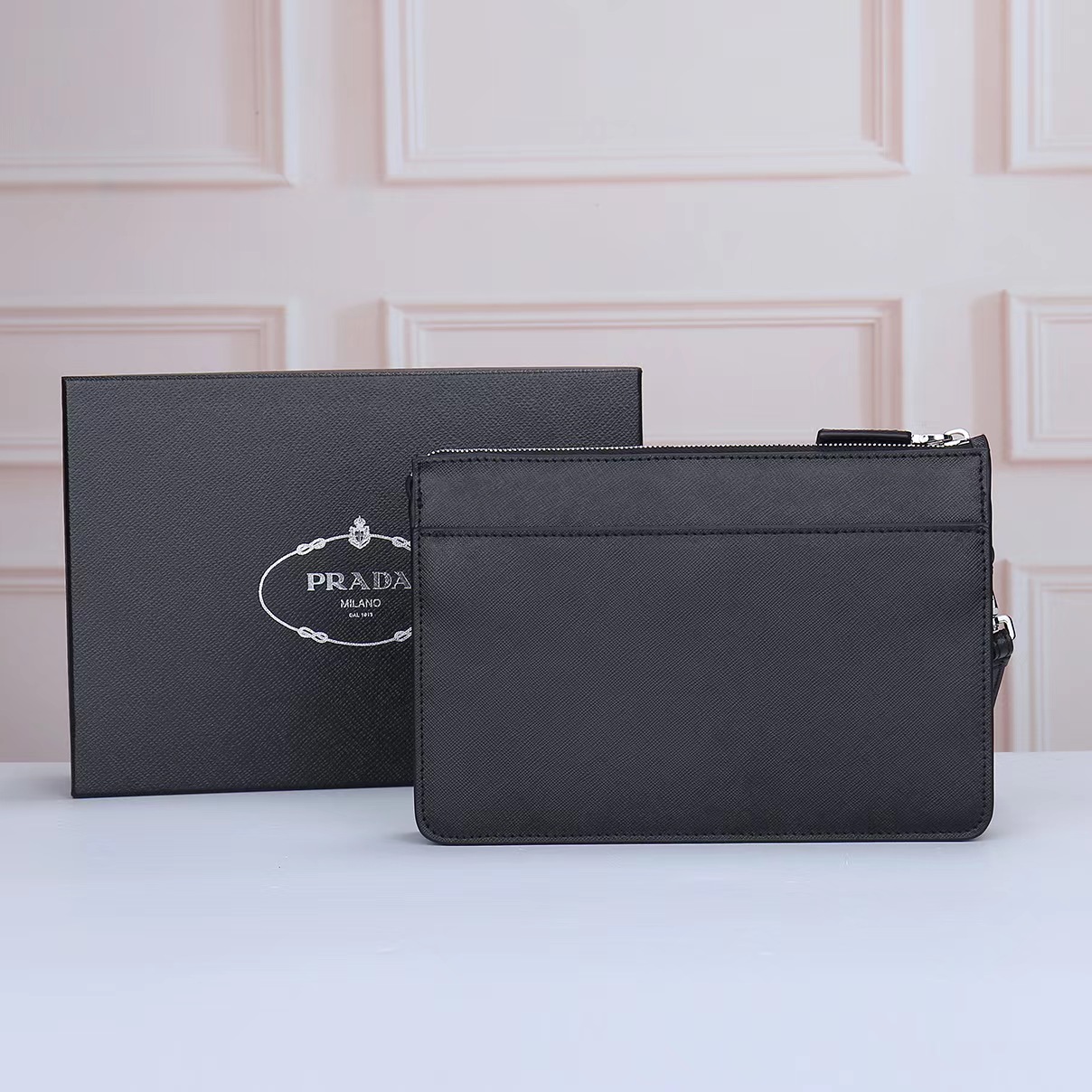 Prada Men Clutch 2032 TS071 25cm