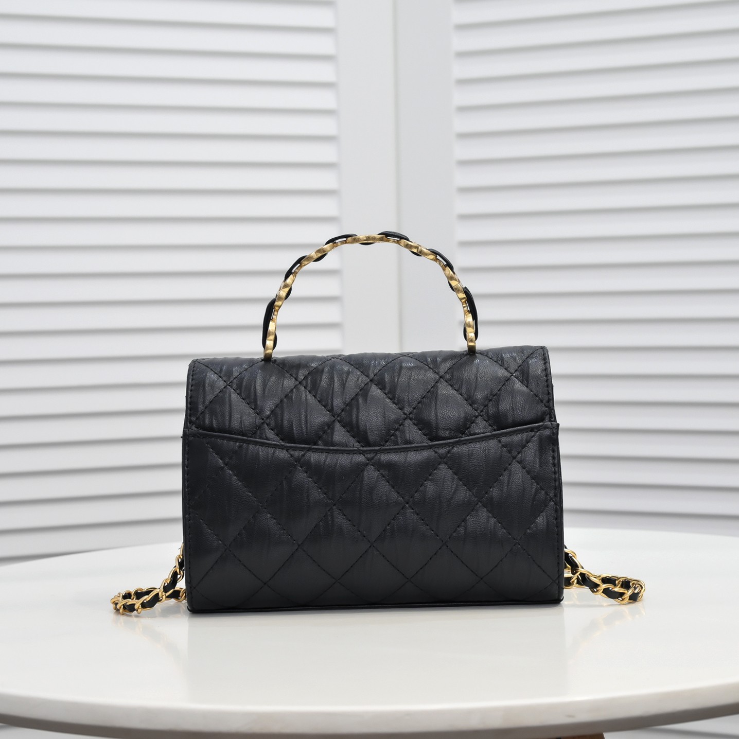 Chanel Handle Double C  Shoulder Bag Handbag