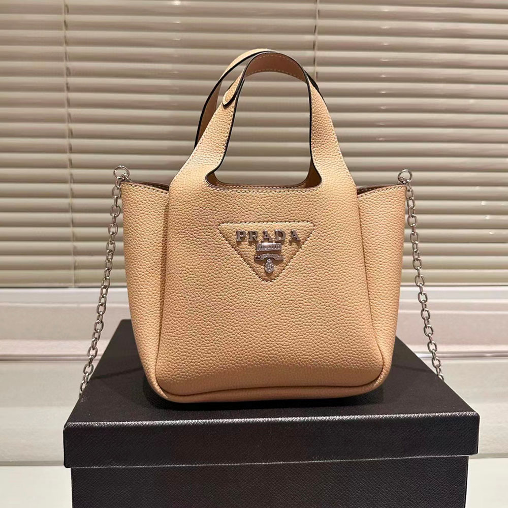 Prada Leather Handbag Tote Bag  (Replica)