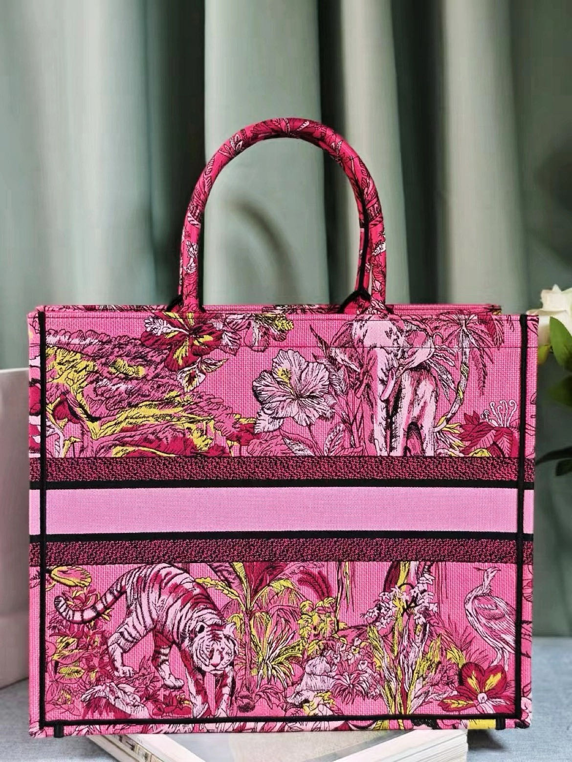 10A + top quality Large Dior Book Tote 1286 LM042 42cm