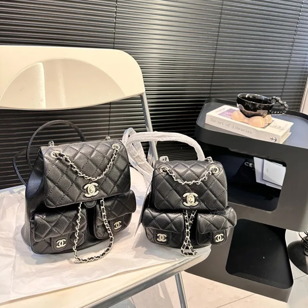 Chanel Backpack 3860 LLS012 17-20cm