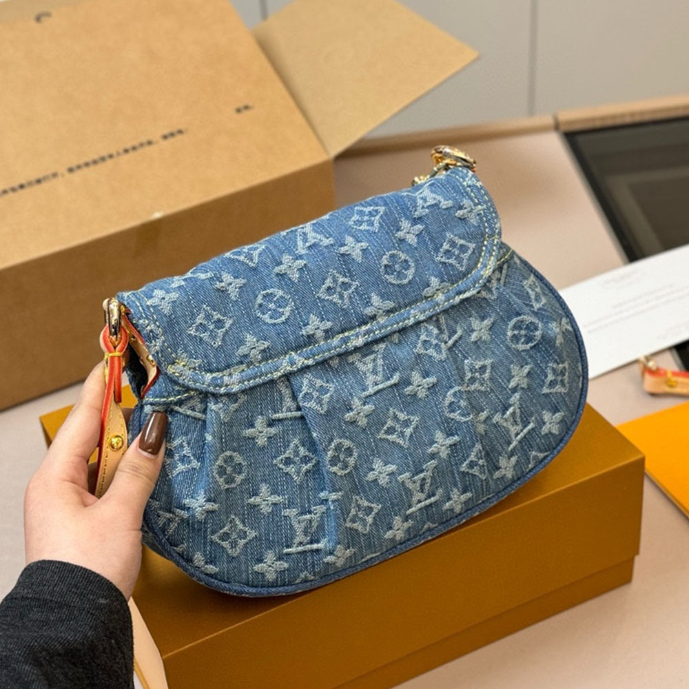 Louis Vuitton LV Sunset Denim Handbag Shoulder Bag(Replica)