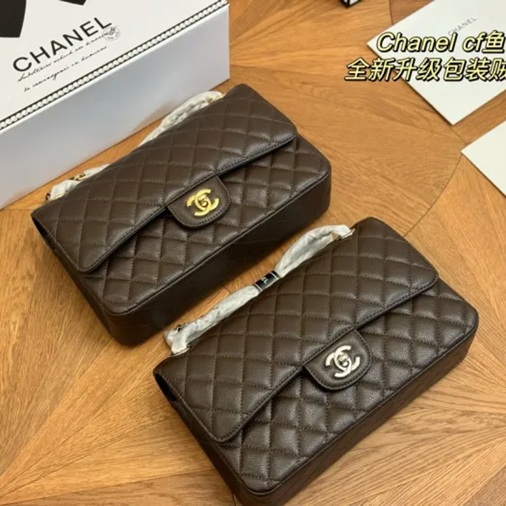 Chanel Classic flap 1112 caviar DB002 25cm