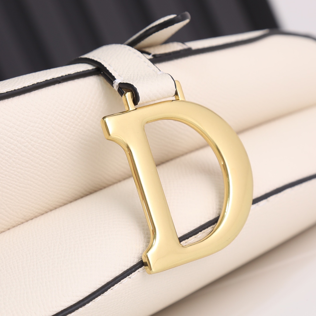 Saddle Bag White 6677 XB012 25.5cm