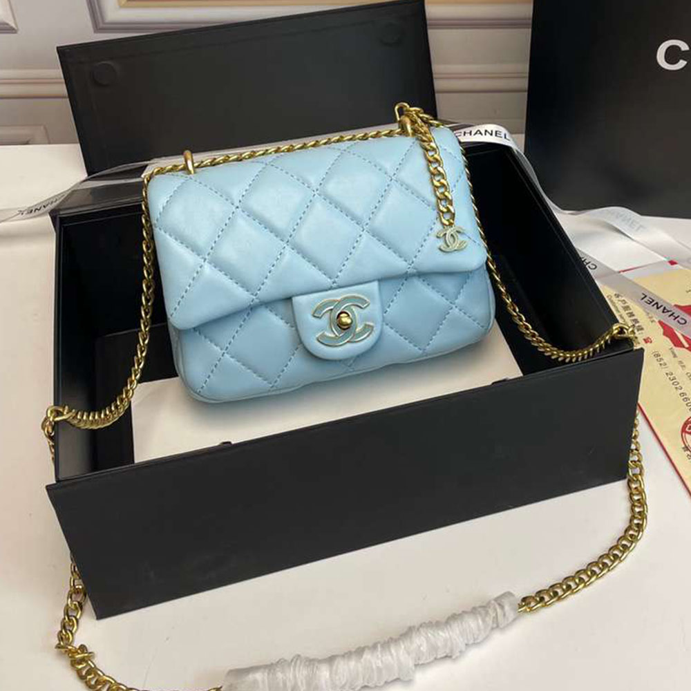 Chanel CC CF Enamel Buckle Bag(Replica)