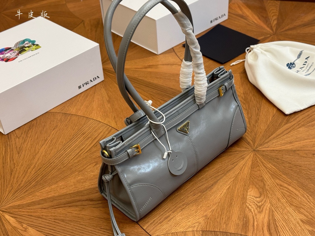 Prada Soft lux Tote 014 DB502 32cm