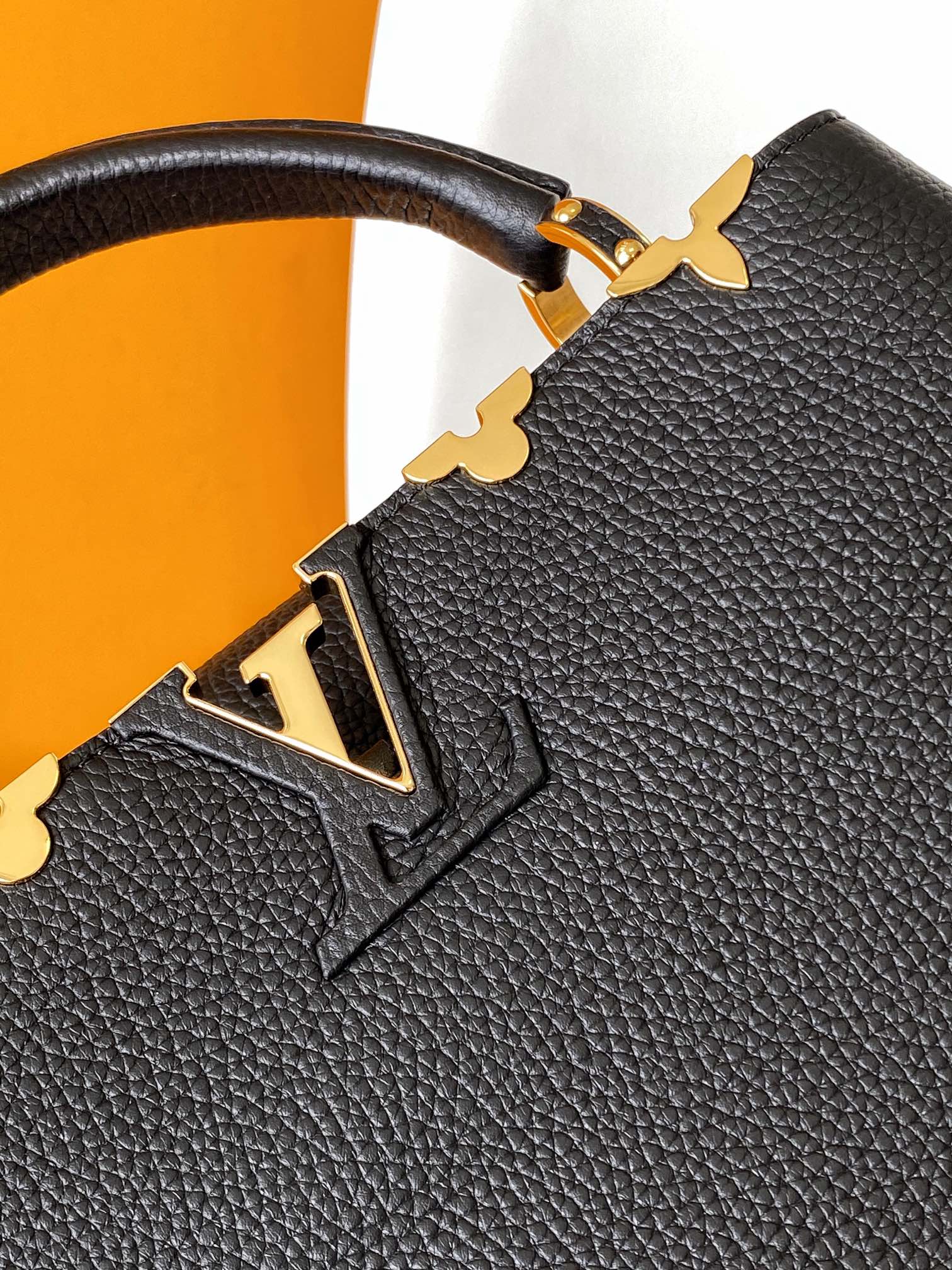 CopyLouis Vuitton 10A Handbag Shoulder Bag Top Mirror Quality Version Capucines M54663