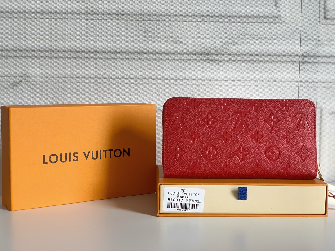 Louis Vuitton ZIPPY WALLET 60017 19CM