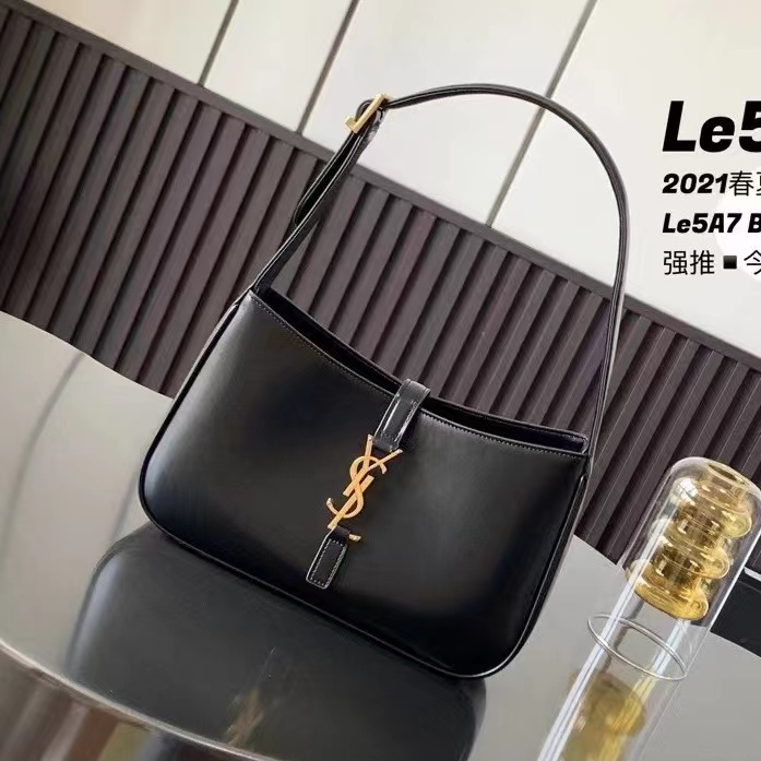 YSL LE 5 À 7 HOBO BAG IN SMOOTH LEATHER