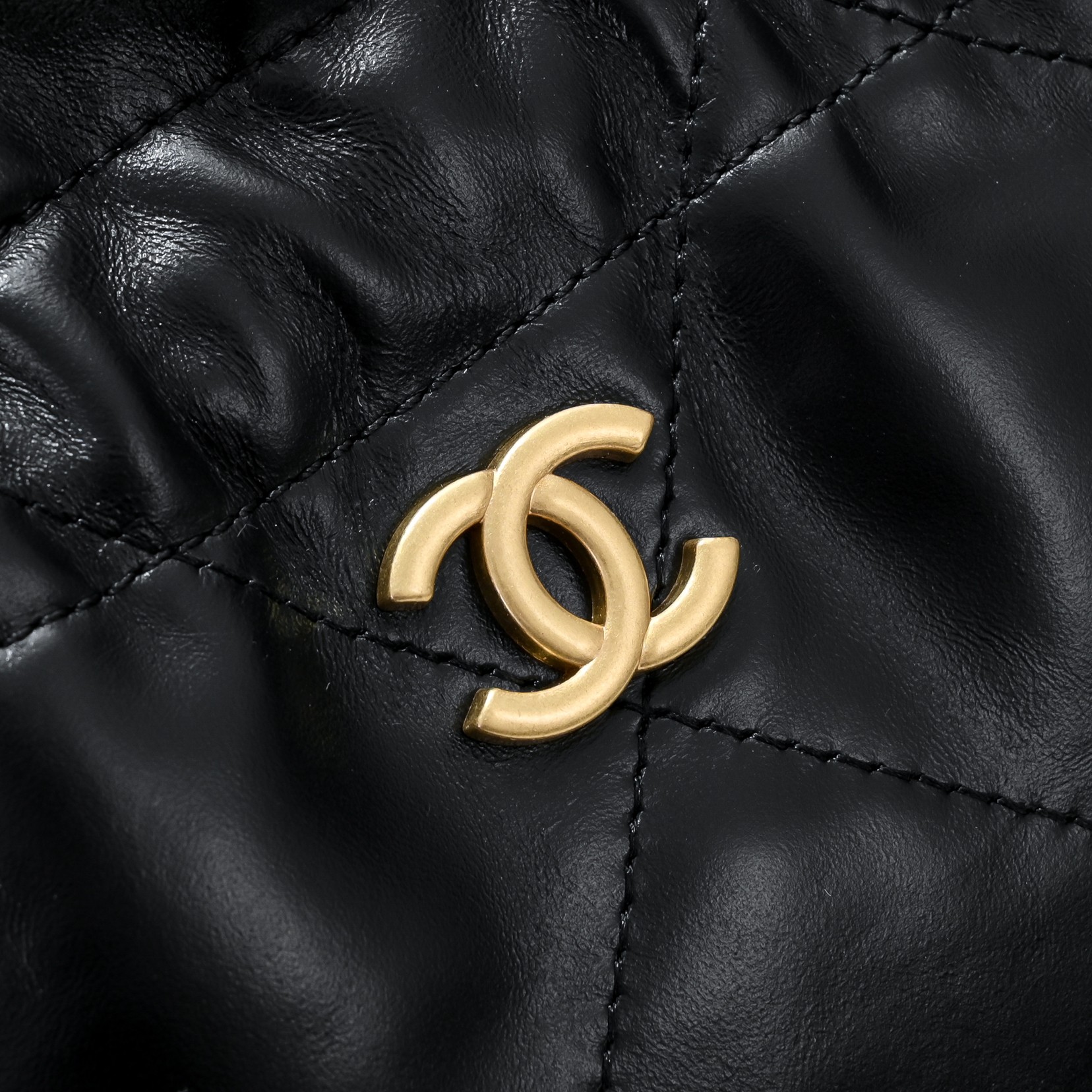 Chanel Drawstring Trash Bag Shoulder Bag Handbag