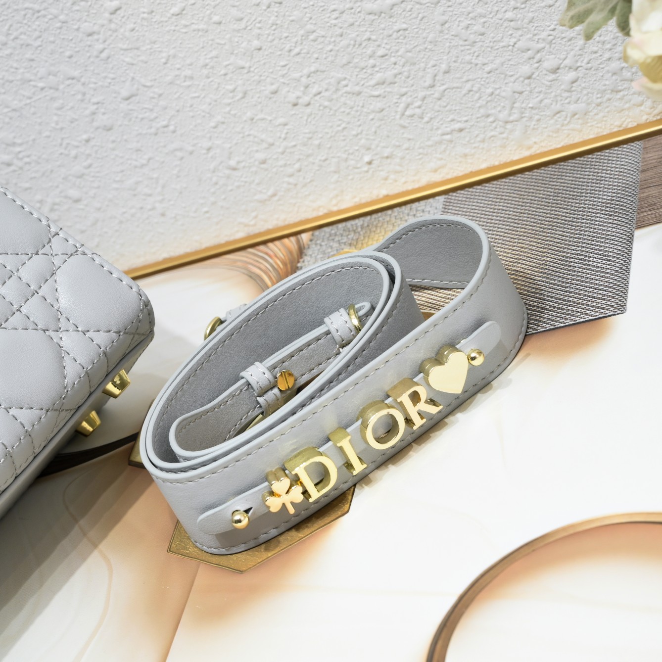 Dior Small Lady Dior My ABCDior Bag 1022 XB061 20cm