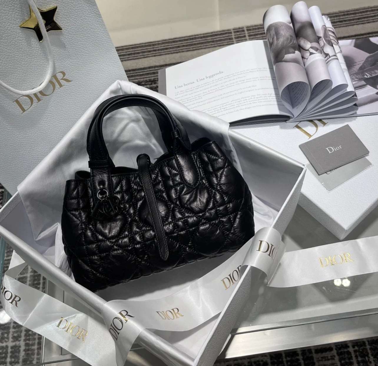 Dior Toujours Medium Cowhide (Replica)7A