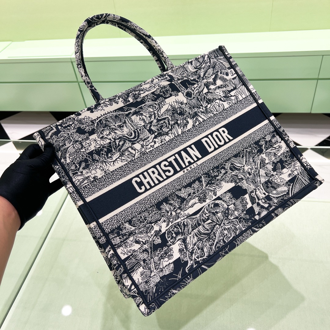 10A + top quality Large Dior Book Tote 1286 DLAM042 42cm
