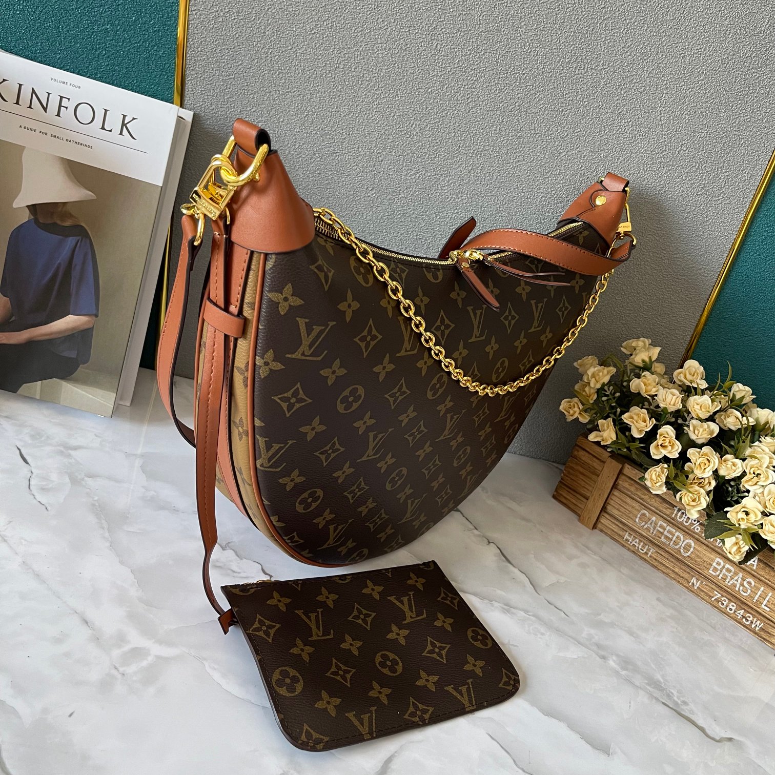 LV Loop Hobo Bag M46311 LM071 38cm