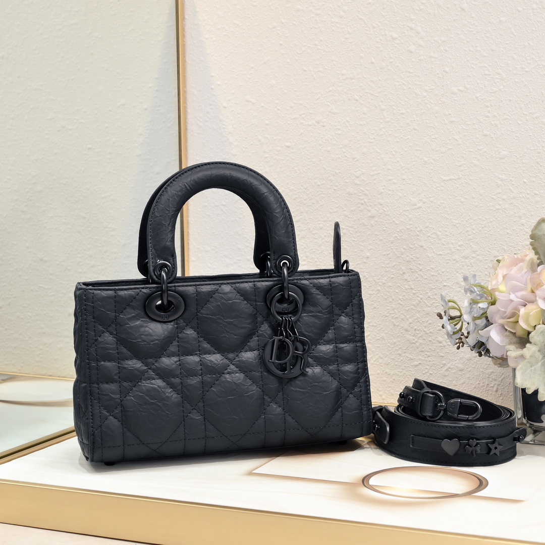 Dior Lady D-sire My Abcdior Horizontal Tote Bag Small Shoulder Bag Handbag