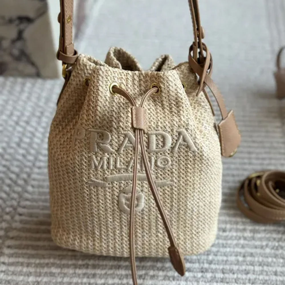 Prada Bucket Bag 010 DB041 24cm