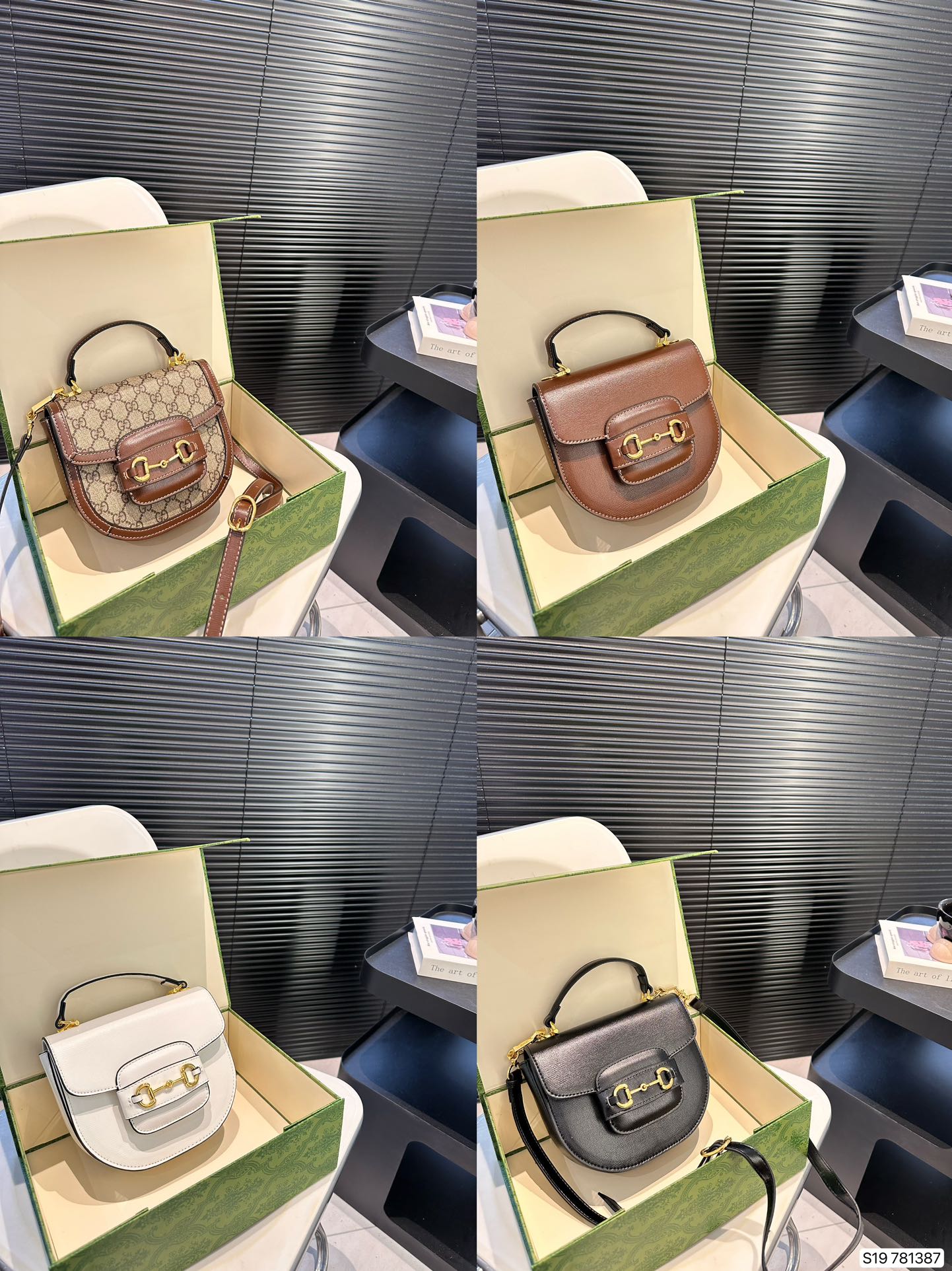 Gucci Horsebit 1955 Handbag 781387 LLS061 19cm