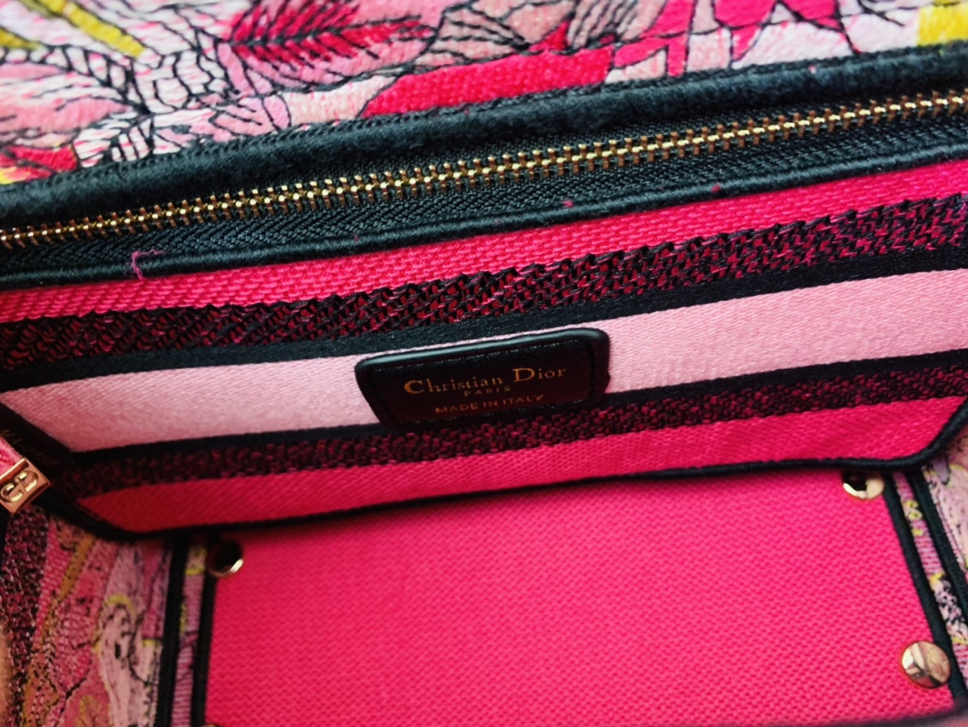 10A + top quality Dior Medium Lady D-Lite Bag 9920 DD003 24cm