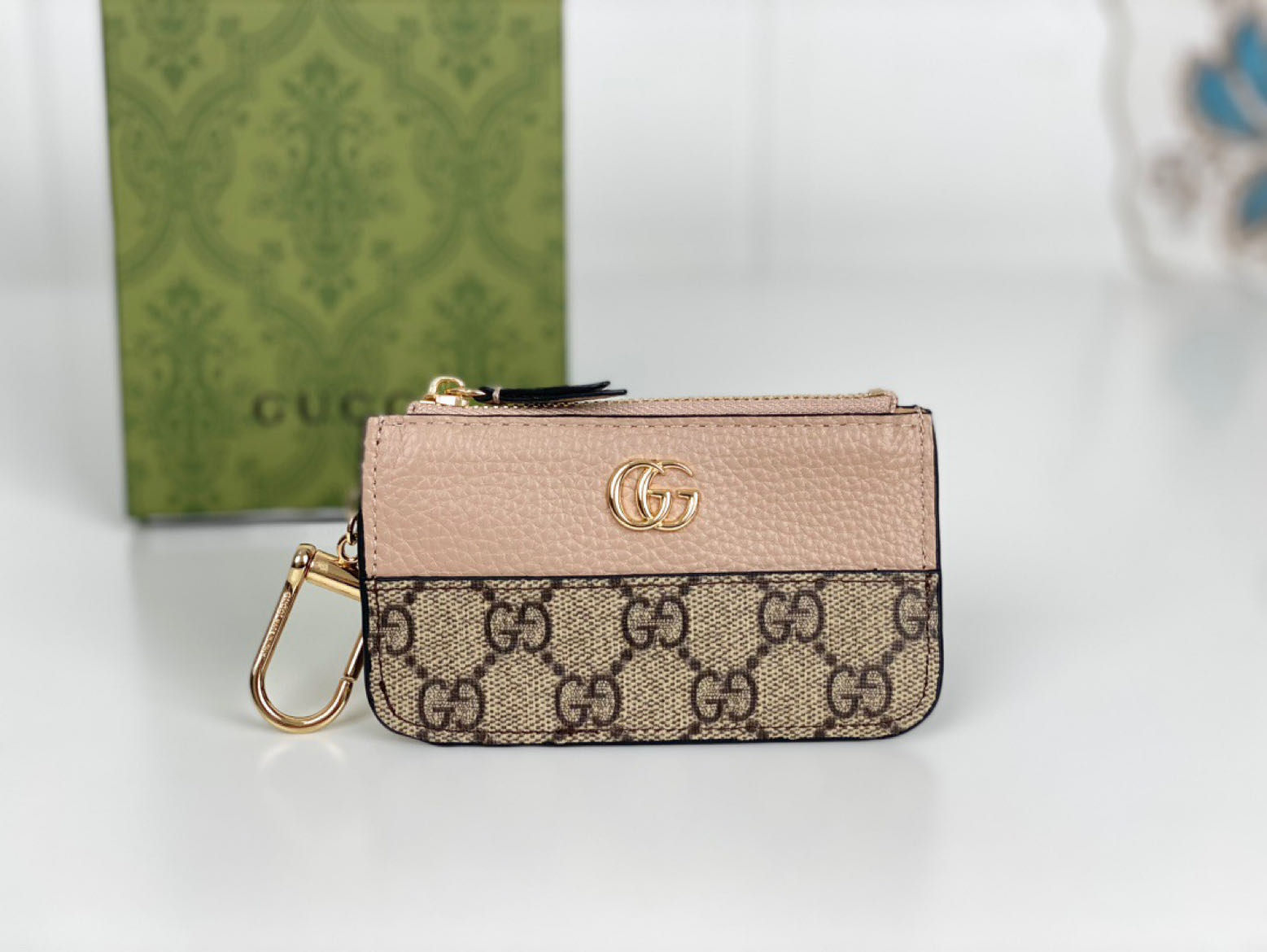 Gucci Zipper Card holder 701070 LM06 12.5cm