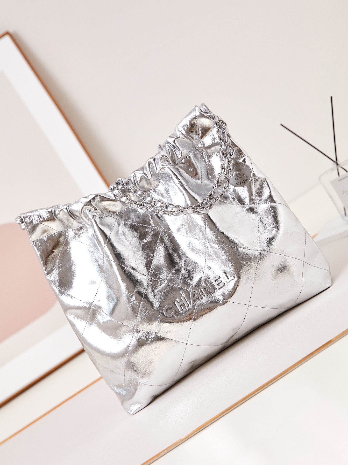 Chanel 10A Handbag Shoulder Bag Top Mirror Quality Version 22 bag AS3261