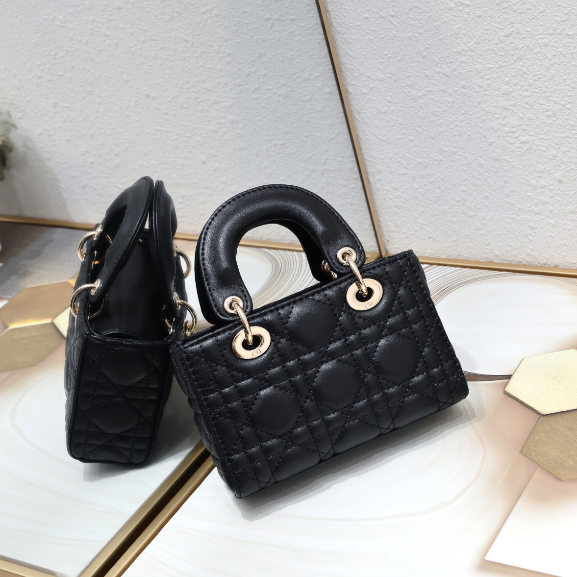 Dior Lady D-Joy Micro Bag 0542 XB081 16cm