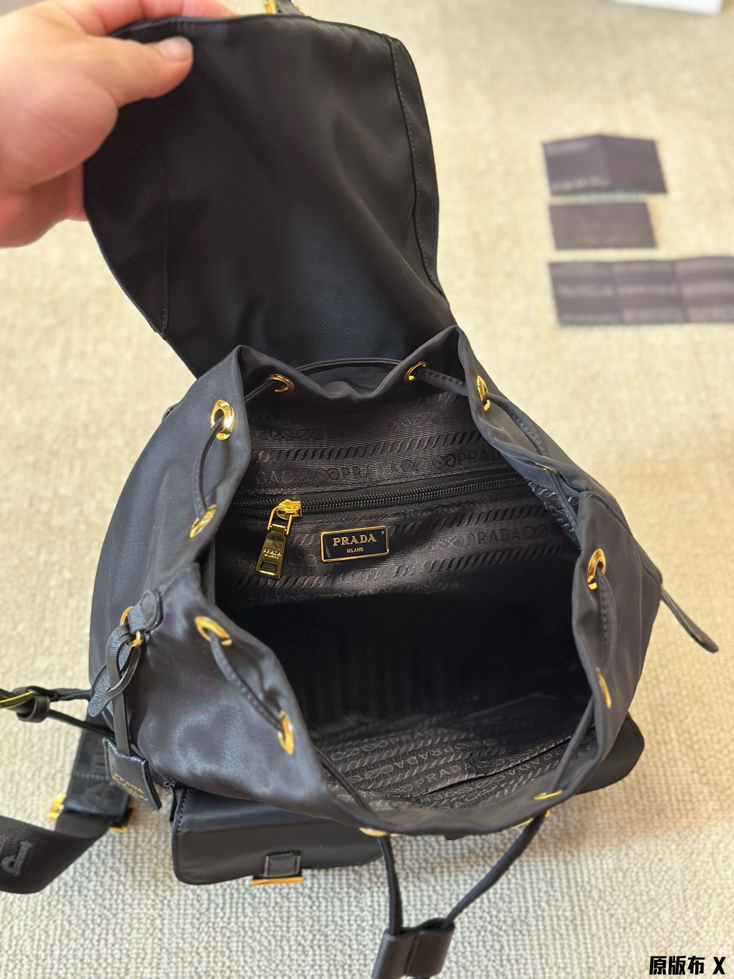 Prada Backpack 007 DB581 28cm