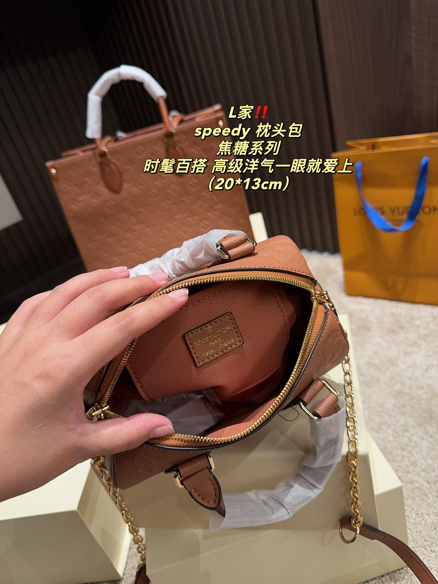 LV Speedy Bag 029 DB502 20cm