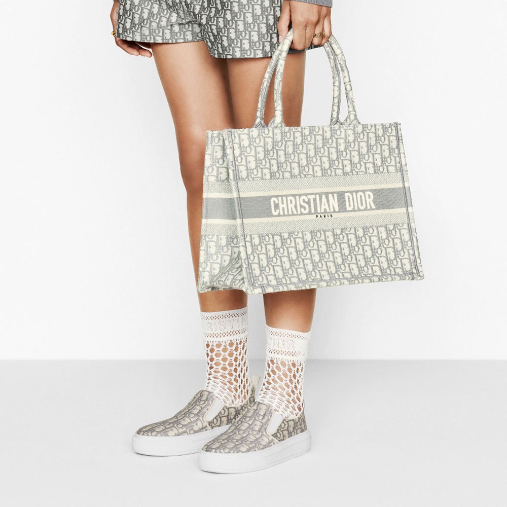 Dior Book Tote Small Medium Large Size Embroidery (Replica)