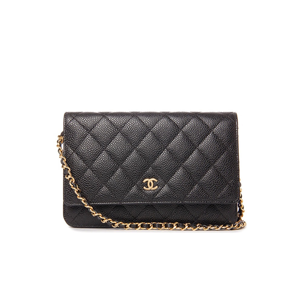 Chanel  WOC Quilted Caviar Shoulder Bag (Replica)
