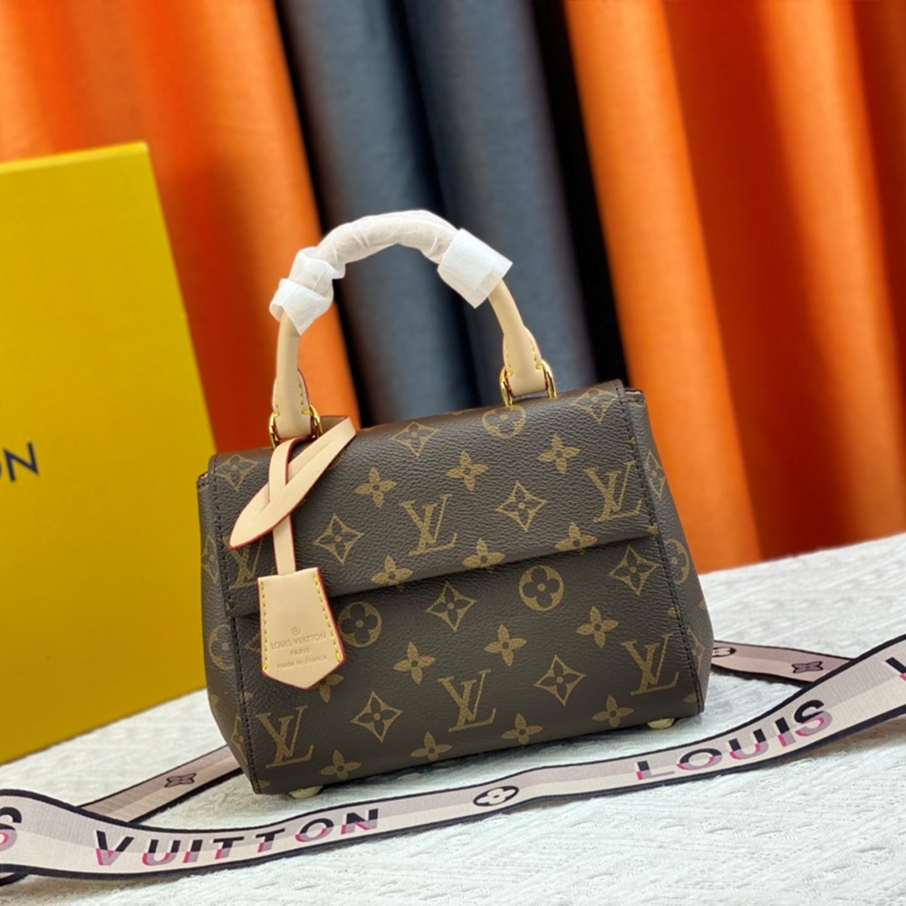 Louis Vuitton LV Cluny Leather Shoulder Bag Crossbody Bag M46055&M46054 (Replica)