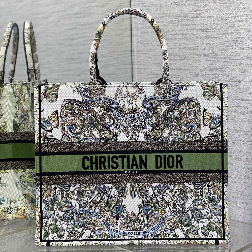 DIOR Book Tote Butterfly Series Bags(Replica)