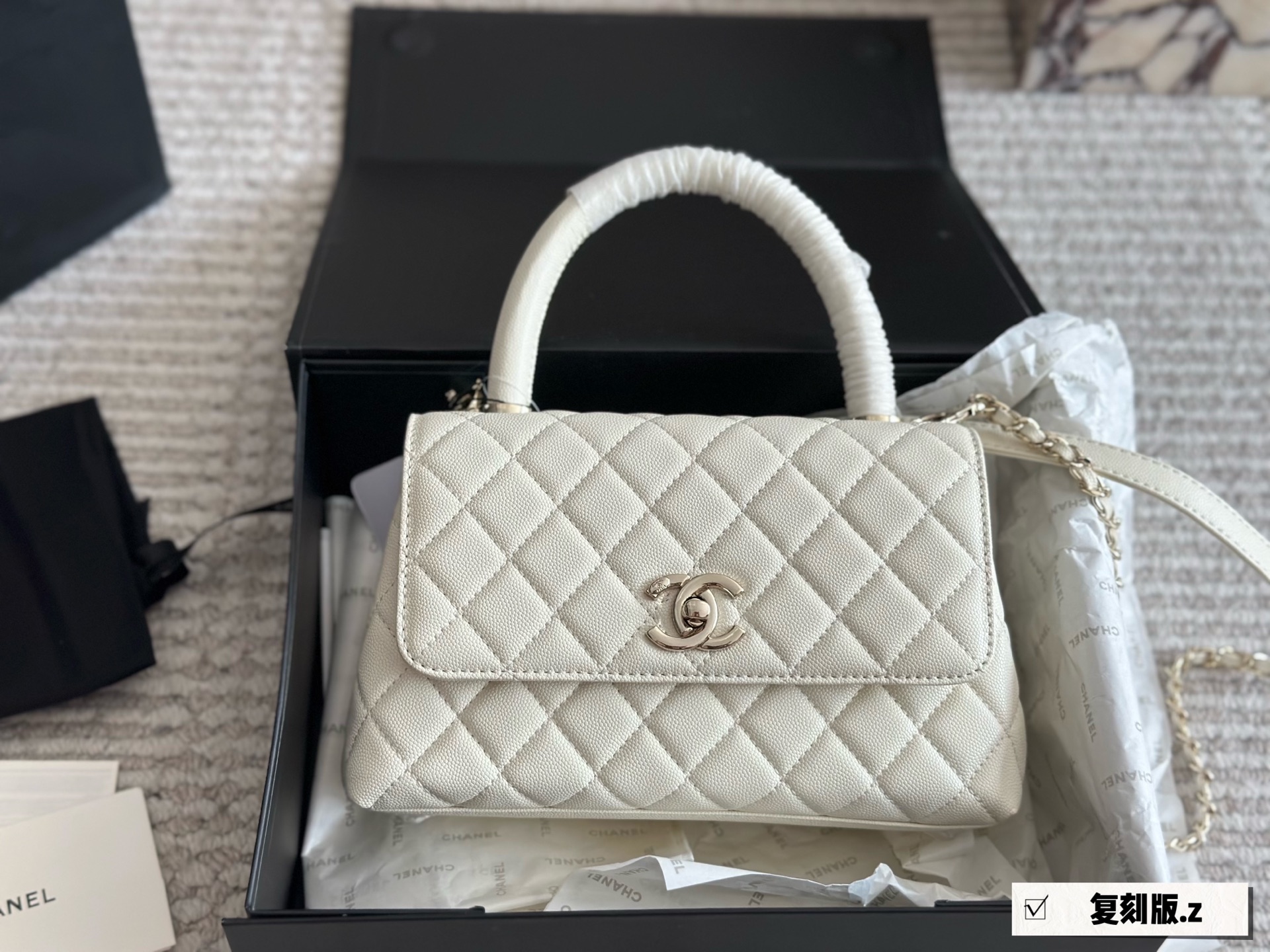Chanel Coco Handle Bag 032 DB502 22cm