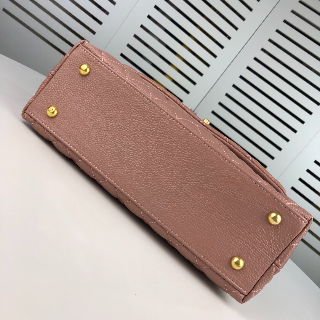 Chanel Pink Medium Shoulder Bag Handbag