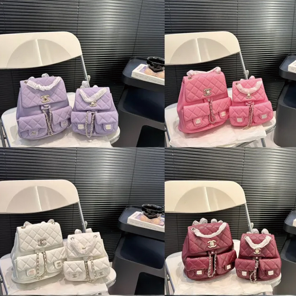 Chanel Backpack 3788 LLS002 17-20cm