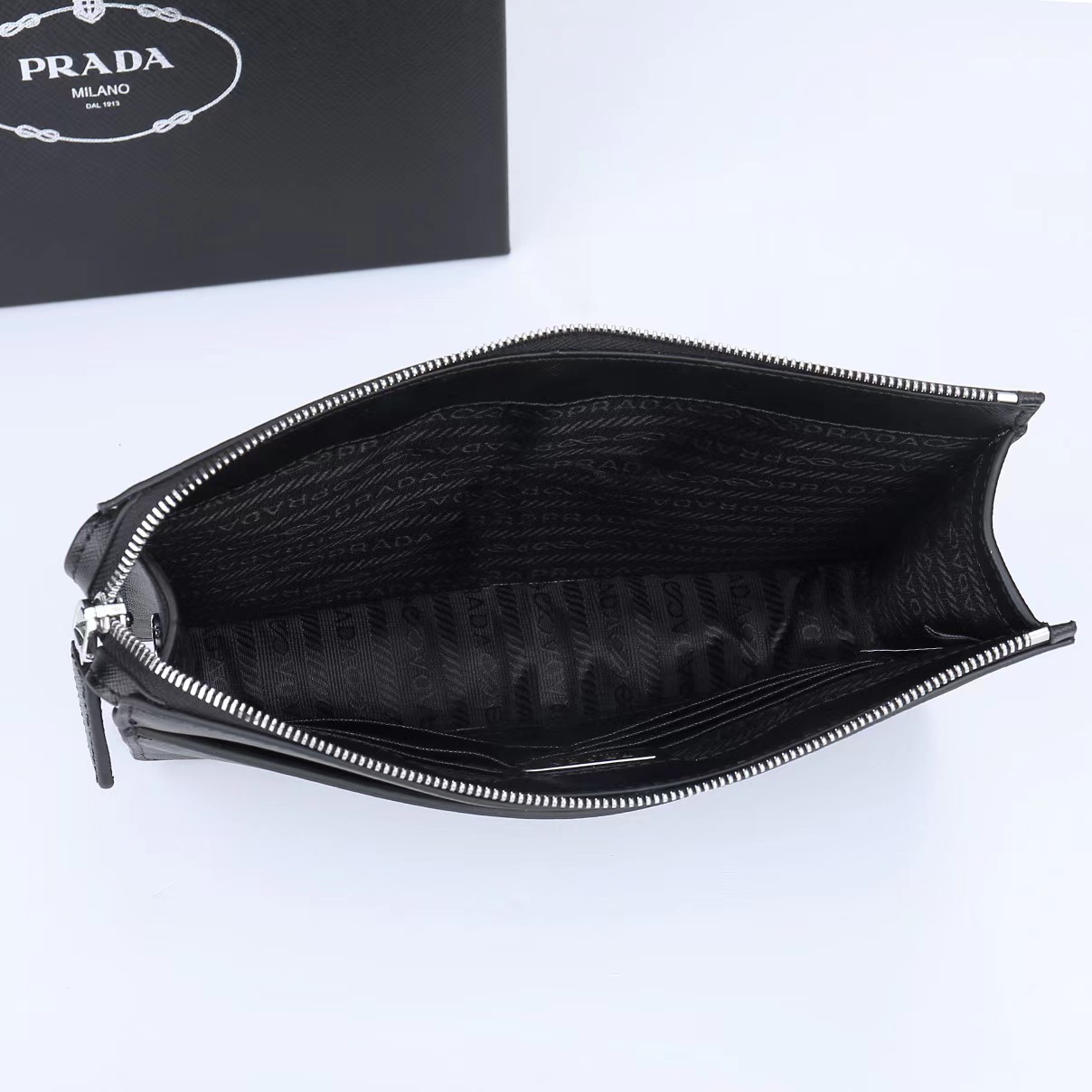 Prada Men Clutch 2032 TS071 25cm