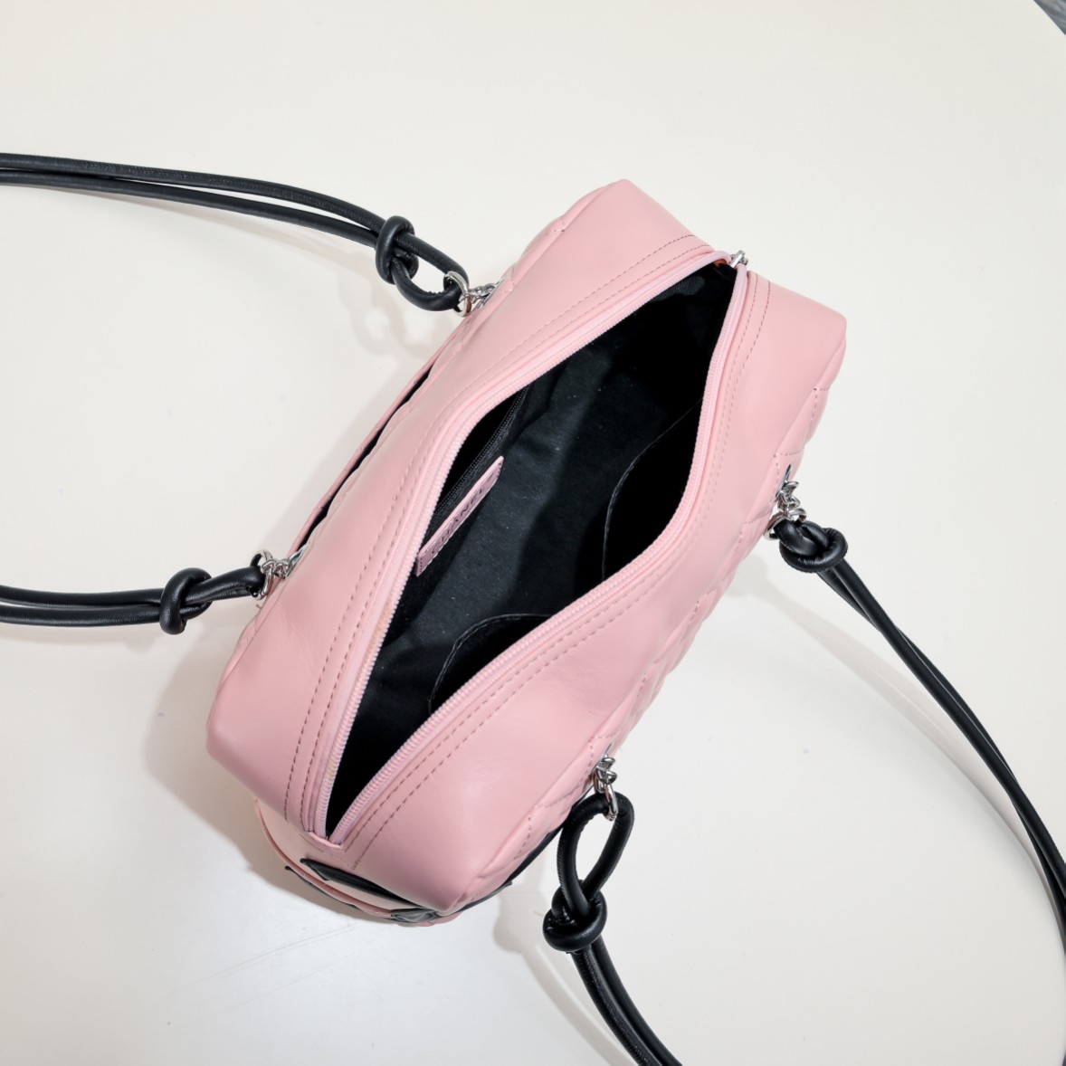 Chanel Ligne Cambon Bowling Bag Large Shoulder Bag Handbag