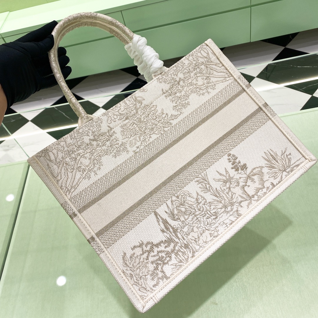 10A + top quality Medium Dior Book Tote 1296 DLAM022 36cm