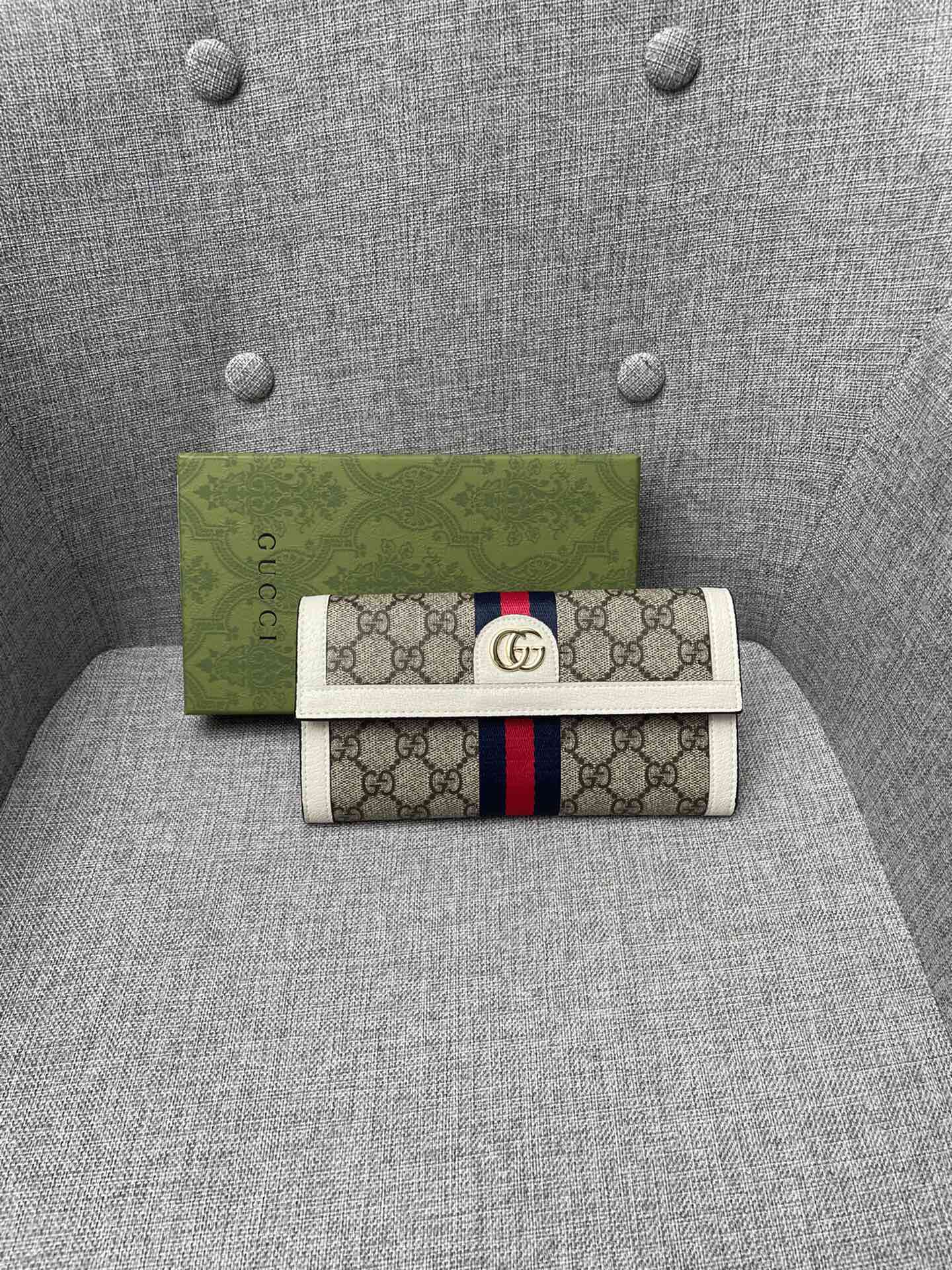 Ophidia GG Continental Wallet 523153 XL08 19cm